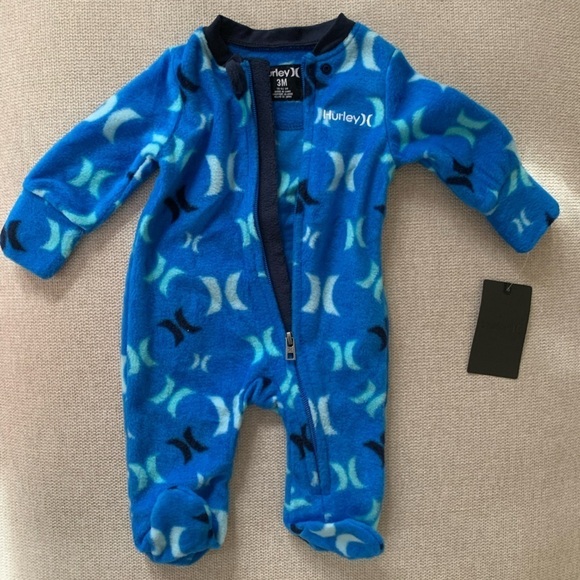 Hurley Boy Footed Coverall - Picture 5 of 10